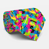 Colorful abstract stropdas (Opgerold)