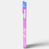 Colorful Abstract Textures iPhone Case (Achterkant / Links)