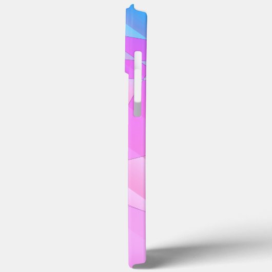 Colorful Abstract Textures iPhone Case (Achterkant / Links)