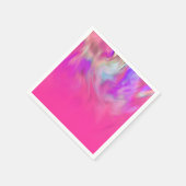 Colorful Abstract Tie Dye Ombre-ontwerp Servetten (Hoek)
