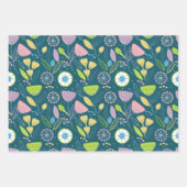 Colorful Abstract ventilatorpatroon Inpakpapier Vel (Voorkant 2)