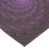Colorful Abstract Violet Paars Khaki Fractal Art Tafelkleed (Gekanteld)