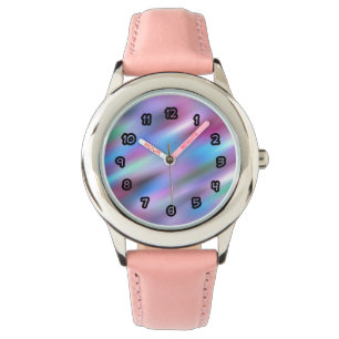 Colorful Abstract Watch Horloge
