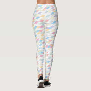 Colorful Abstracte Pastels Leggings