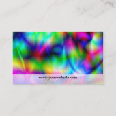 Colorful Abstraction Visitekaartje (Achterkant)