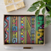 Colorful Africa Pattern Design Tissuepapier (Geschenk)