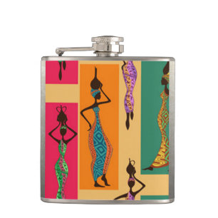 Colorful African Dames Heupfles