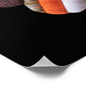 Colorful African Woman Poster (Coin)