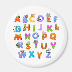 Colorful Alfabetical Letters Magnet Magneet