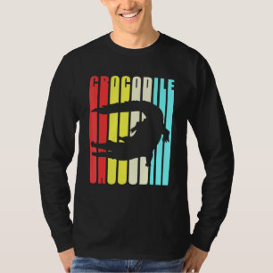 Colorful Alligator Crocodile Kinder T-shirt