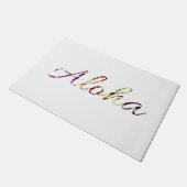 Colorful Aloha Hawaiian Deurmat (Schuin)