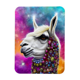 Colorful Alpaca Magneet