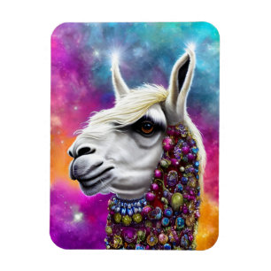 Colorful Alpaca Magneet