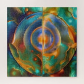 Colorful Anders Abstract Legpuzzel (Horizontaal)