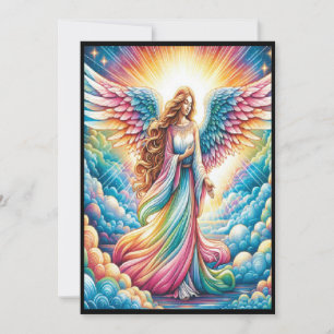 Colorful Angel Kaart