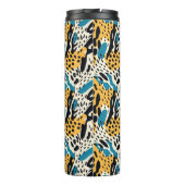 Colorful Animal Print 06 Thermosbeker (Achterkant)