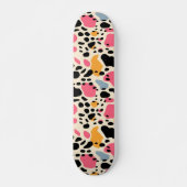 Colorful Animal Print 07 Skateboard (Voorkant)