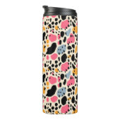 Colorful Animal Print 07 Thermosbeker (Geroteerd rechts)