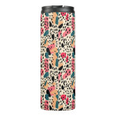 Colorful Animal Print 10 Thermosbeker (Achterkant)