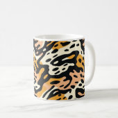 Colorful Animal Print Mug 01 (Devant droit)