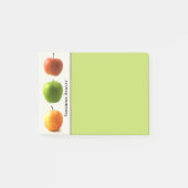 Colorful Apples Teacher's Note Pad (Voorkant)