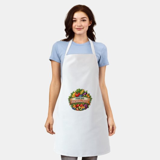 colorful apron schort (Gedragen)