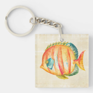 Colorful Aquarium Fish Sleutelhanger