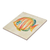 Colorful Aquarium Fish Tegeltje (Zijkant)