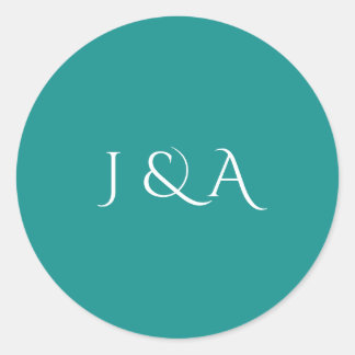 Colorful Aquarium Ronde Sticker