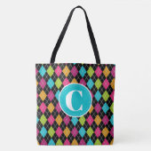 Colorful Argyle Pattern Persoonlijk Tas (Voorkant)