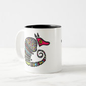 Colorful Armadillo Mok (Voorkant links)