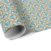 Colorful art deco pattern. cadeaupapier (Rol Hoek)