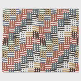 Colorful Art Nouveau Pattern  Cadeaupapier