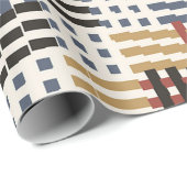 Colorful Art Nouveau Pattern  Cadeaupapier (Rol Hoek)