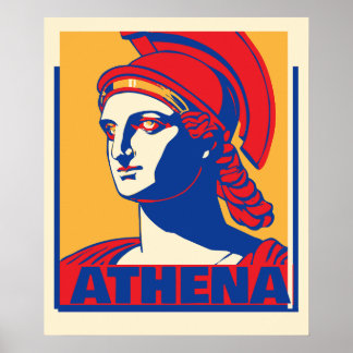Colorful Athena Print