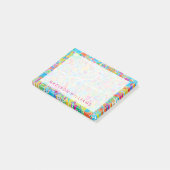 Colorful Atlanta Map Post-it® Notes (Schuin)