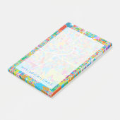 Colorful Atlanta Map Post-it® Notes (Schuin)