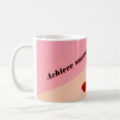 Colorful Atteindre le succès mug (Gauche)