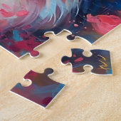 Colorful Australian Shepherd Legpuzzel (Zijkant)