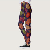 Colorful Autumn Herfst leaf Leggings (Links)