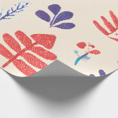 Colorful Autumn Leaf Cadeaupapier (Hoek)