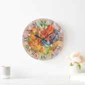 Colorful Autumn Leaves Grote Klok (Huis)