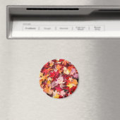 Colorful Autumn Leaves Magneet (Insitu (Vaatwasser))