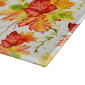 Colorful Autumn Leaves Snijplank (Hoek)