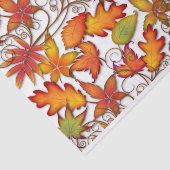 Colorful Autumn Leaves Tissuepapier (Detail)