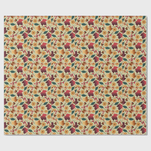 Colorful Autumn Pattern Cadeaupapier