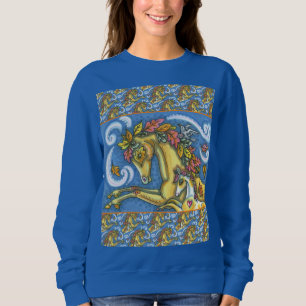 COLORFUL AUTUMN VERLAAT DE WHIMSISCHE HORSE EN KLO TRUI