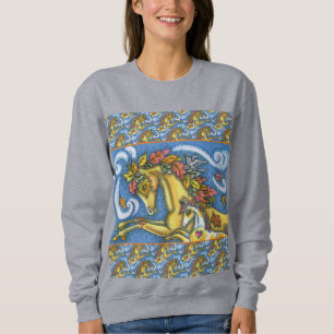 COLORFUL AUTUMN VERLAAT DE WHIMSISCHE HORSE EN KLO TRUI