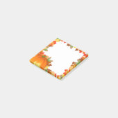 Colorful Autumn verliest Thanksgiving Post-it® Not Notes (Schuin)