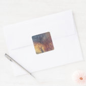 Colorful Autumn Vierkante Sticker (Envelop)